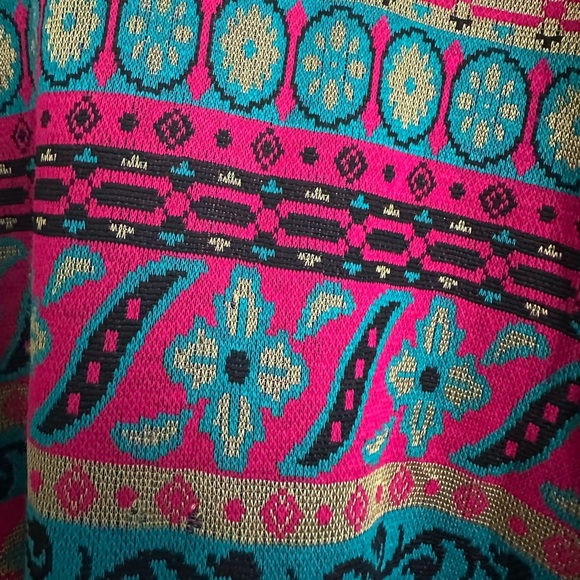 GRAFF CALIFORNIAWEAR Vintage Floral Open Front Cardigan Size 18 - Picture 3 of 7